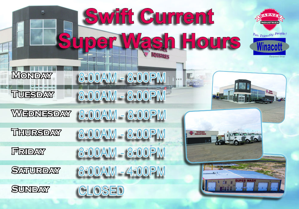 Swift Current Truck Wash Warner Industries Regina Saskatchewan